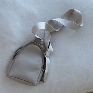 Elegant Gray Quilted Women's Bag